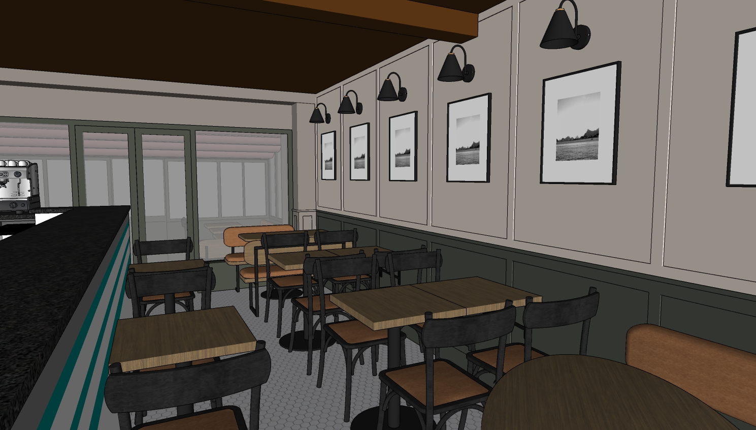 Juniors Restaurant Ireland I Studio Forja I Restaurant Concept Design